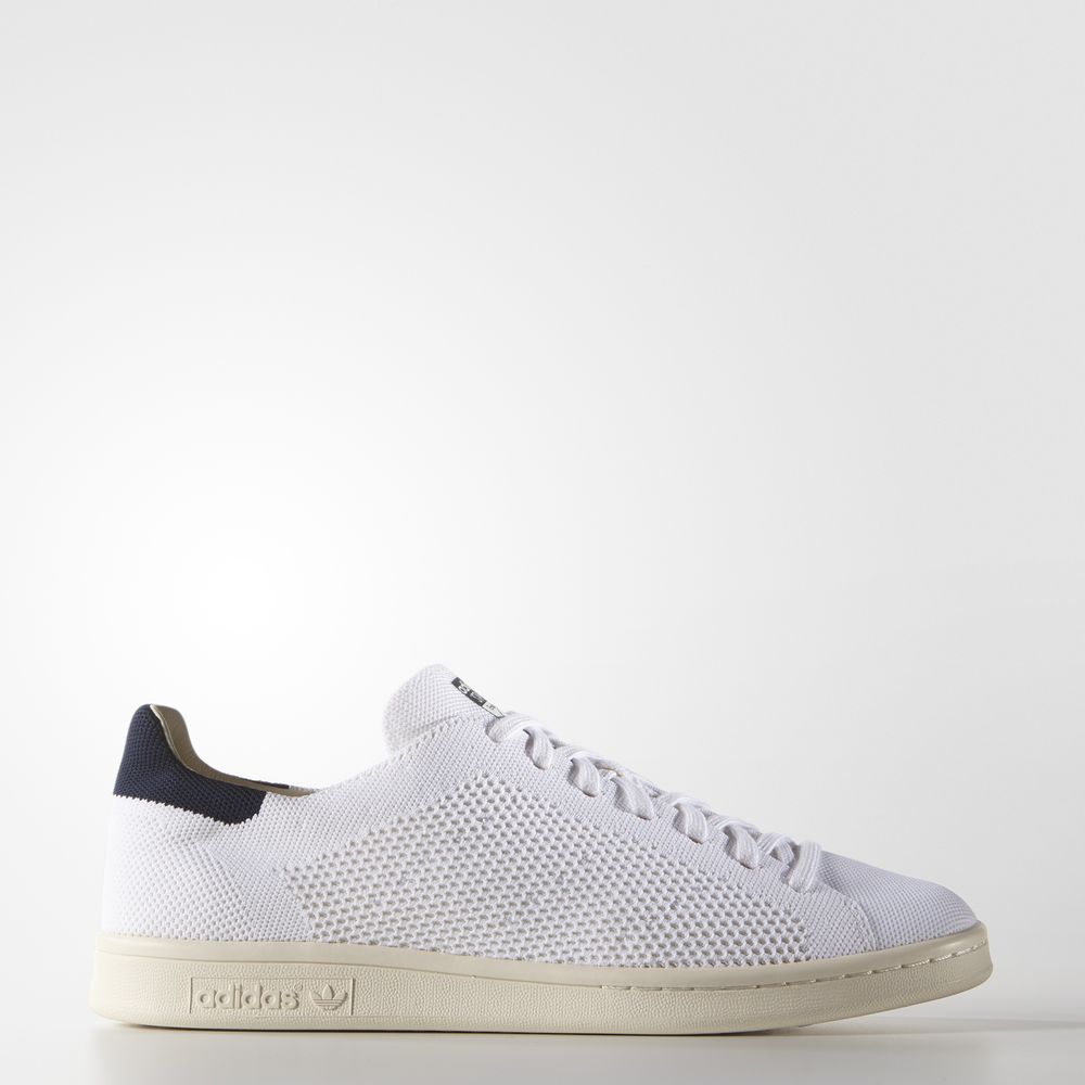 Adidas Stan Smith Og Primeknit - Originals γυναικεια - Ασπρα/Ασπρα,Μέγεθος: EU 36 – 54 2/3 (864HLCAW